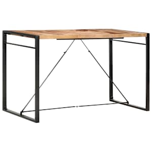 Barový stůl 180 x 90 x 110 cm masivní akáciové dřevo - obrázek 1