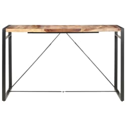 vidaXL Bartisch 180 x 90 x 110 cm Massivholz Akazie