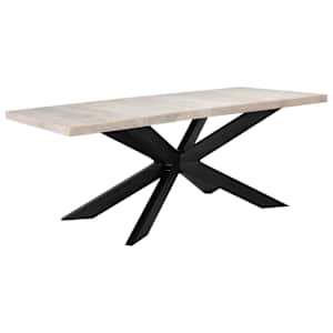 vidaXL s&ouml;&ouml;gilaud, 180 x 90 x 76 cm, toekas pleegitatud mangopuit
