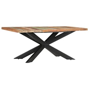Jídelní stůl 180 x 90 x 76 cm masivní recyklované dřevo - obrázek 8