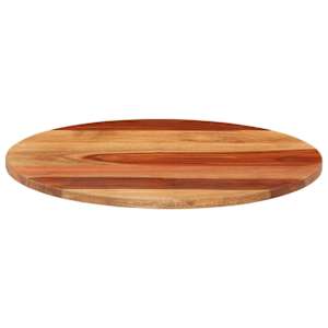 Stolní deska masivní akáciové dřevo kulatá 15–16 mm 50 cm - obrázek 6