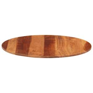 Stolní deska masivní akáciové dřevo kulatá 15–16 mm 70 cm - obrázek 7