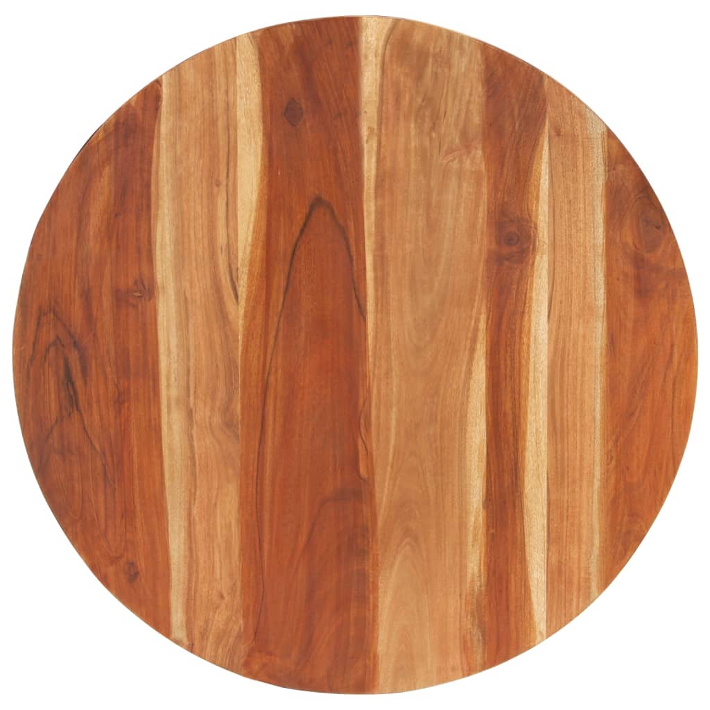 vidaXL Blat de masă, 80 cm, lemn masiv sheesham, rotund, 15-16 mm vidaxl.ro