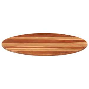 Stolní deska masivní akáciové dřevo kulatá 15–16 mm 80 cm - obrázek 6
