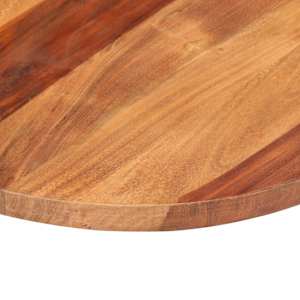 Stolní deska masivní akáciové dřevo kulatá 25–27 mm 40 cm - obrázek 4