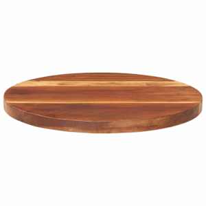 Stolní deska masivní akáciové dřevo kulatá 25–27 mm 40 cm - obrázek 6