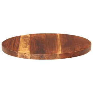 Stolní deska masivní akáciové dřevo kulatá 25–27 mm 40 cm - obrázek 7