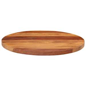 Stolní deska masivní akáciové dřevo kulatá 25–27 mm 50 cm - obrázek 6