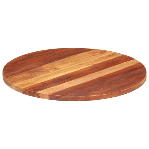 vidaXL lauaplaat akaatsiapuidust, &uuml;mmargune, 25-27 mm 70 cm