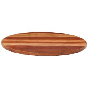 Stolní deska masivní akáciové dřevo kulatá 25–27 mm 70 cm - obrázek 6