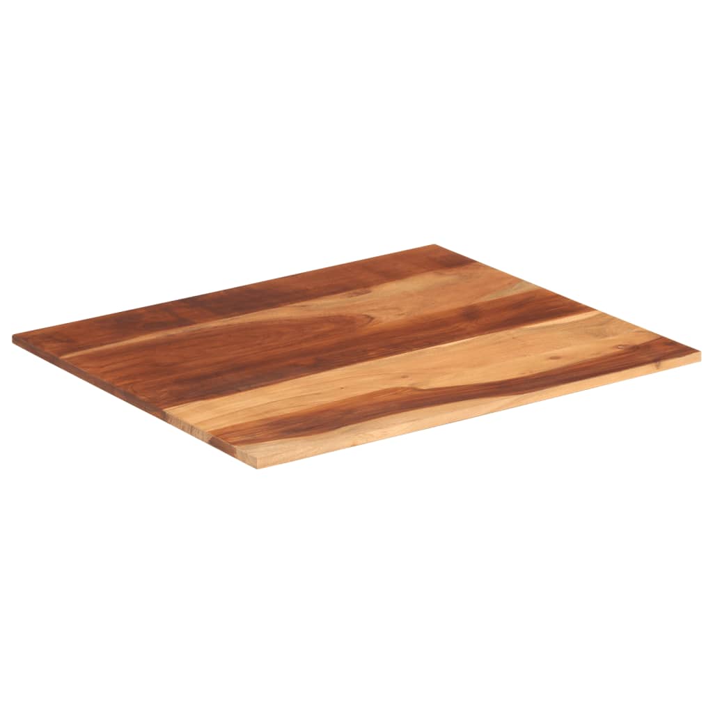 vidaXL Table Top Solid Sheesham Wood 15-16 mm 60x70 cm