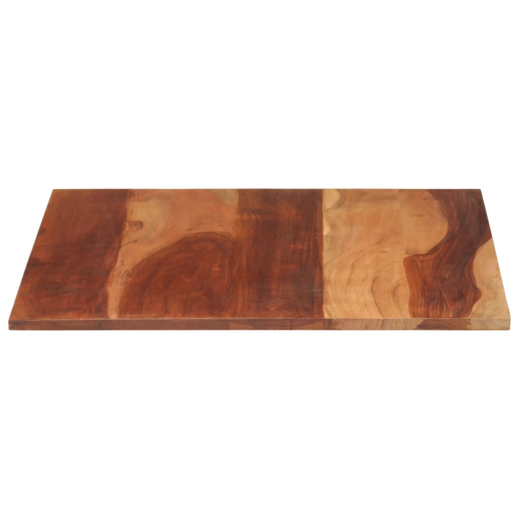 Stolní deska masivní sheeshamové dřevo 15–16 mm 60 x 70 cm