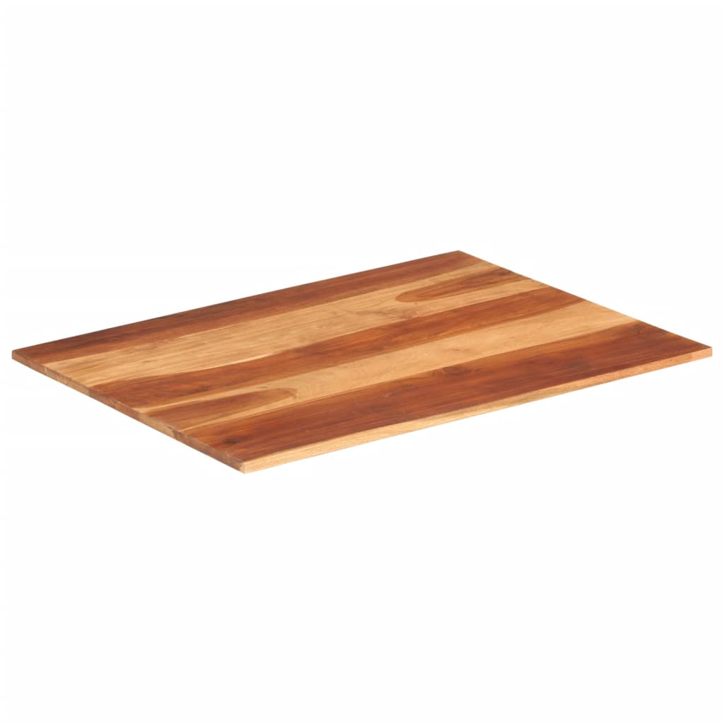 vidaXL Table Top Solid Sheesham Wood 15-16 mm 60x80 cm