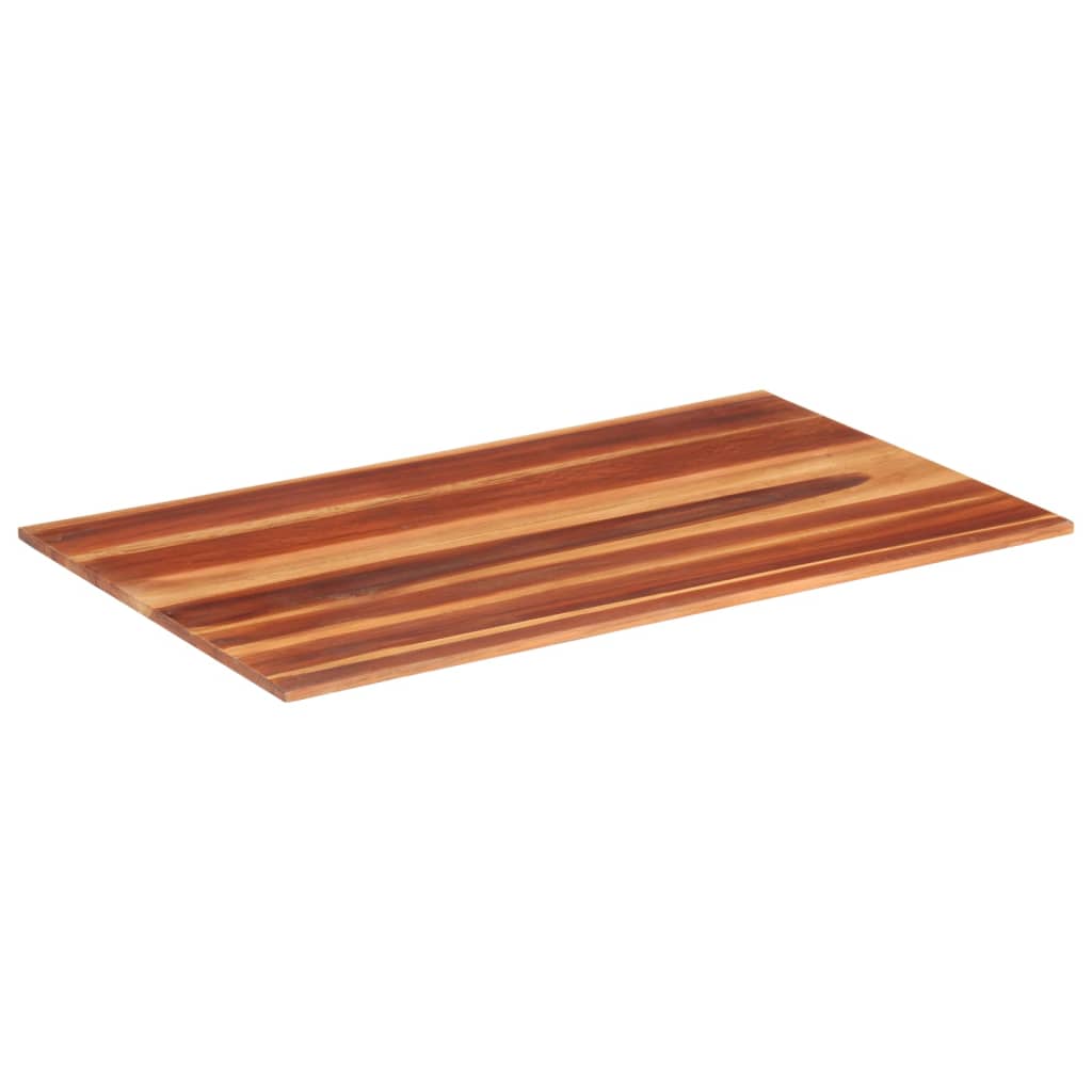 vidaXL Table Top Solid Sheesham Wood 15-16 mm 60x100 cm