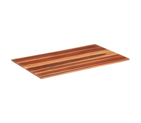 vidaXL Table Top Solid Sheesham Wood 15-16 mm 60x100 cm