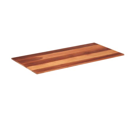 vidaXL Table Top Solid Sheesham Wood 15-16 mm 60x120 cm