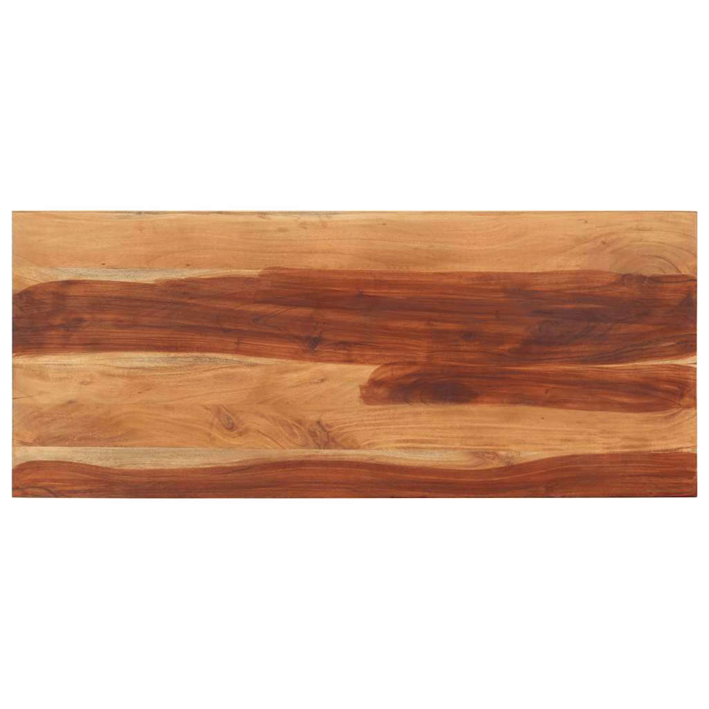 vidaXL Tischplatte Massivholz Palisander 15-16 mm 60×140 cm