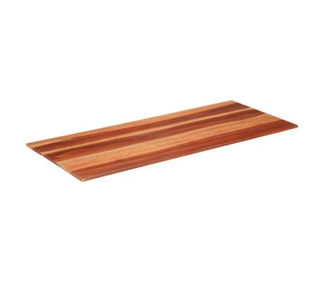 1775363 PIANO TAVOLO in Legno Massello di Acacia 15-16 mm 70x80 cm EUR