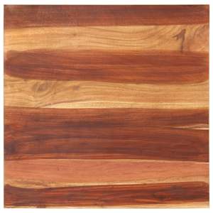 Stolní deska masivní akáciové dřevo 15–16 mm 70 x 70 cm - obrázek 1