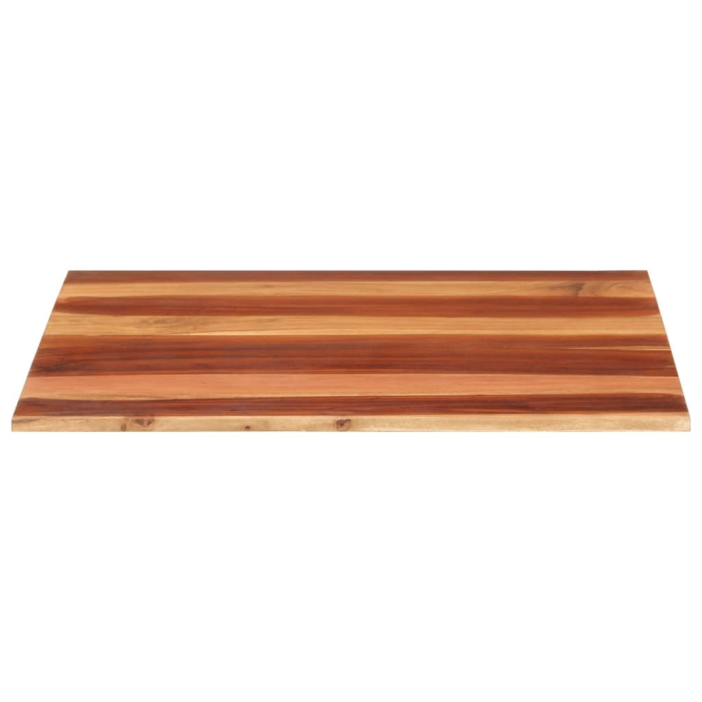 Stolní deska masivní sheeshamové dřevo 15–16 mm 70 x 70 cm