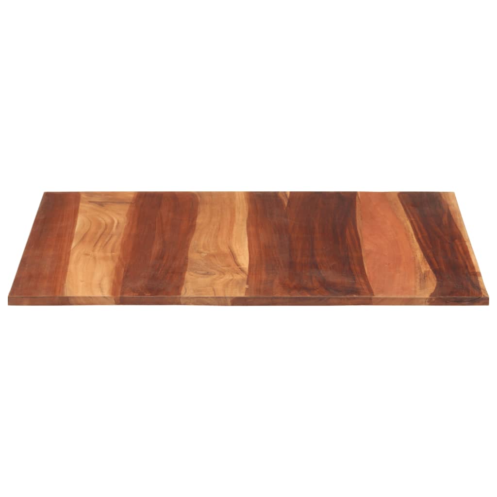 Stolní deska masivní sheeshamové dřevo 15–16 mm 70 x 70 cm