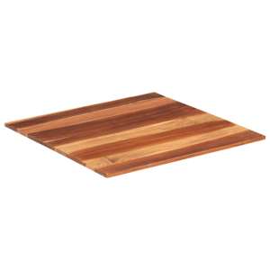 Stolní deska masivní akáciové dřevo 15–16 mm 70 x 70 cm - obrázek 2