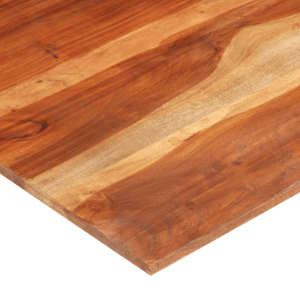 Stolní deska masivní sheeshamové dřevo 15–16 mm 70 x 80 cm