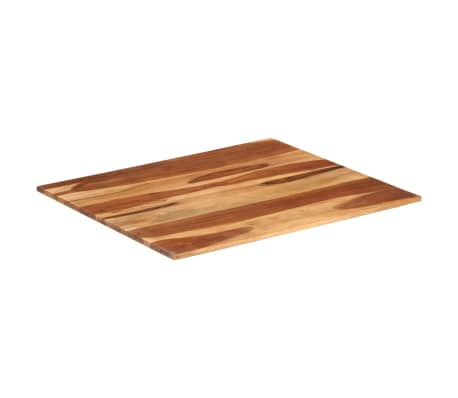 vidaXL Dessus de table bois massif d'acacia 15-16 mm 70x80 cm