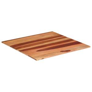 Stolní deska masivní akáciové dřevo 15–16 mm 80 x 80 cm - obrázek 2