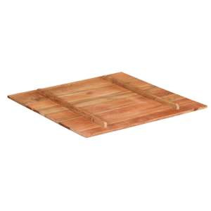 Stolní deska masivní akáciové dřevo 15–16 mm 80 x 80 cm - obrázek 5