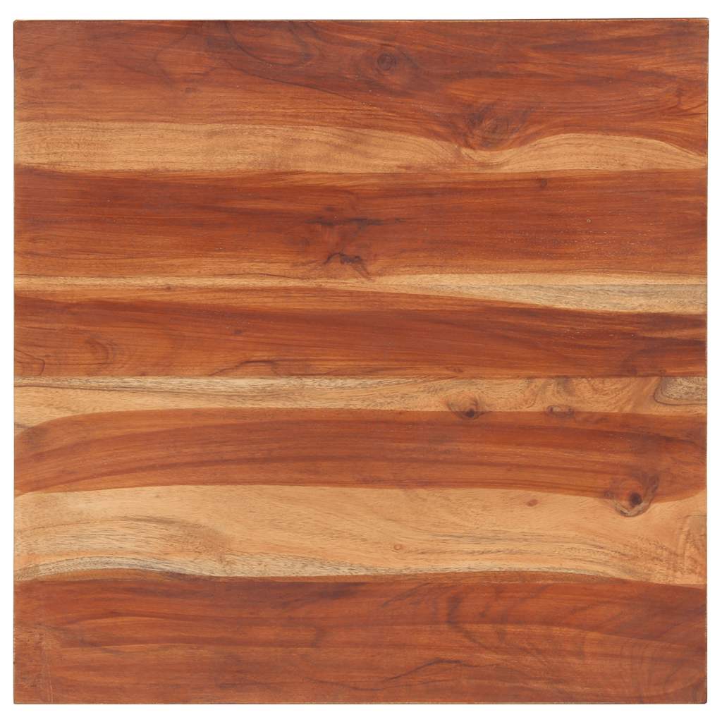 vidaXL Stolní deska masivní akáciové dřevo 25–27 mm 60 x 60 cm