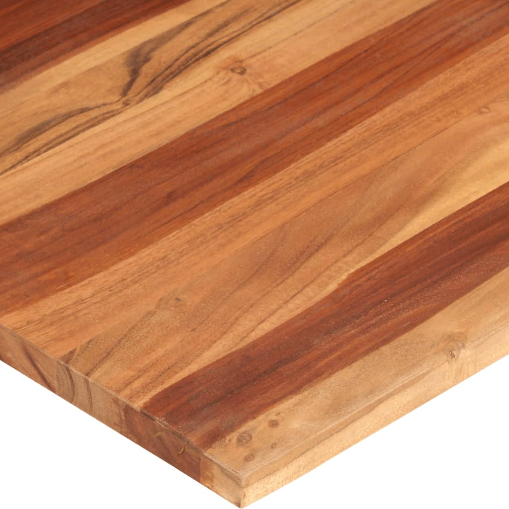 Stolní deska masivní sheeshamové dřevo 25–27 mm 60 x 70 cm