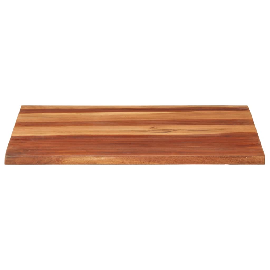 Stolní deska masivní sheeshamové dřevo 25–27 mm 60 x 70 cm