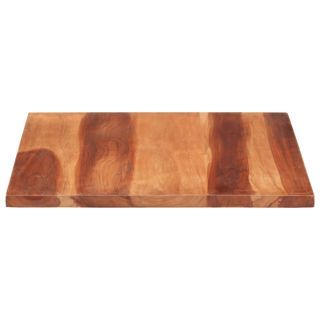 Stolní deska masivní sheeshamové dřevo 25–27 mm 60 x 80 cm
