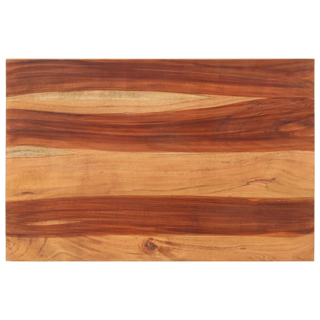 vidaXL Blat de masă, 60 x 90 cm, lemn masiv sheesham, 25-27 mm de la vidaxl imagine noua