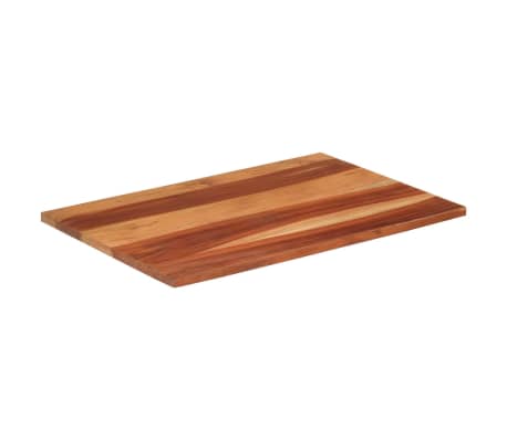 vidaXL Superficie de mesa madera maciza de sheesham 25-27 mm 60x90 cm