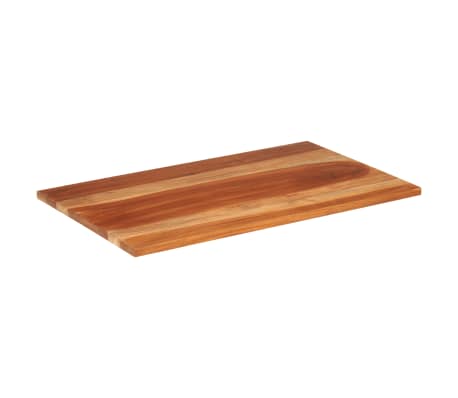 vidaXL Superficie de mesa madera maciza de sheesham 25-27 mm 60x100 cm