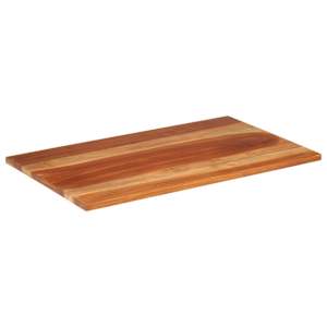 Stolní deska masivní akáciové dřevo 25–27 mm 60 x 100 cm - obrázek 2