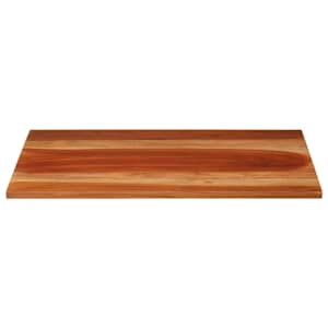 Stolní deska masivní akáciové dřevo 25–27 mm 60 x 100 cm - obrázek 3
