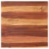 vidaXL lauaplaat akaatsiapuidust 25-27 mm 70 x 70 cm