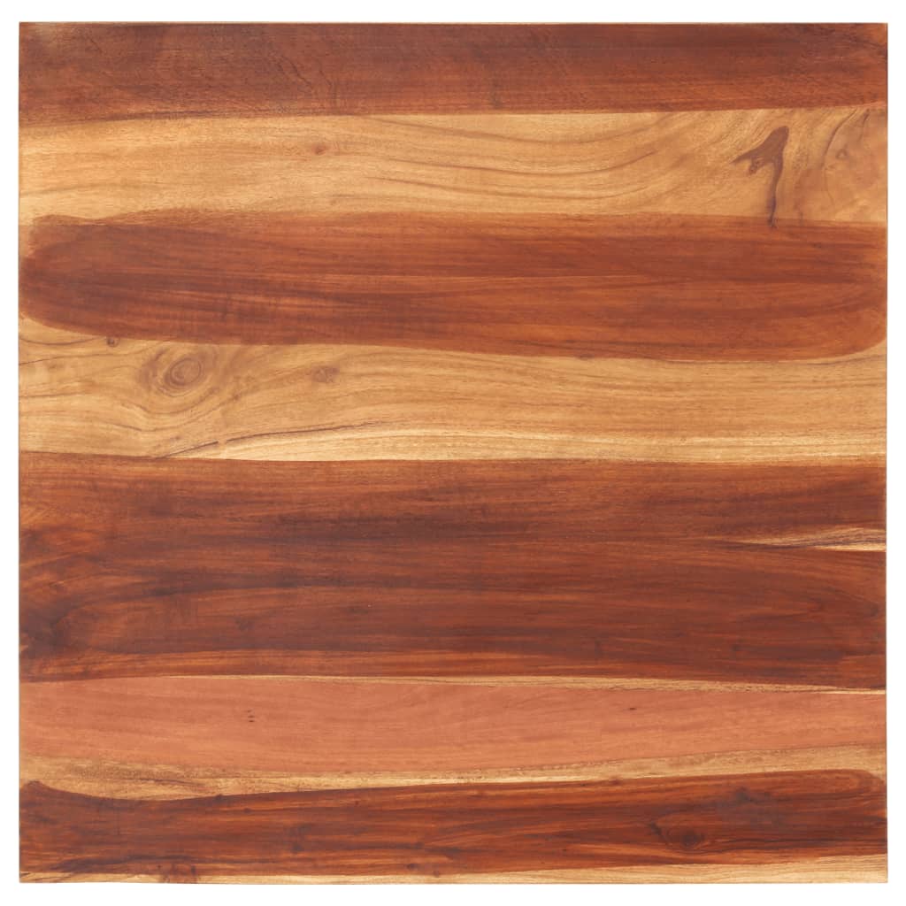 vidaXL Blat de masă, 70x70 cm, 25-27 mm, lemn masiv acacia