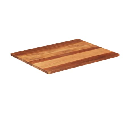 vidaXL Stolní deska masivní sheeshamové dřevo 25–27 mm 70 x 90 cm
