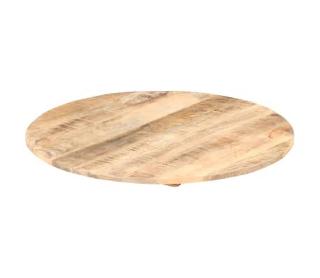 vidaXL kerek tömör mangófa asztallap 15-16 mm 40 cm