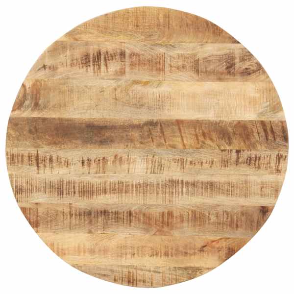 vidaXL lauaplaat tugevast mangopuidust, &uuml;mmargune, 15&ndash;16 mm 50 cm