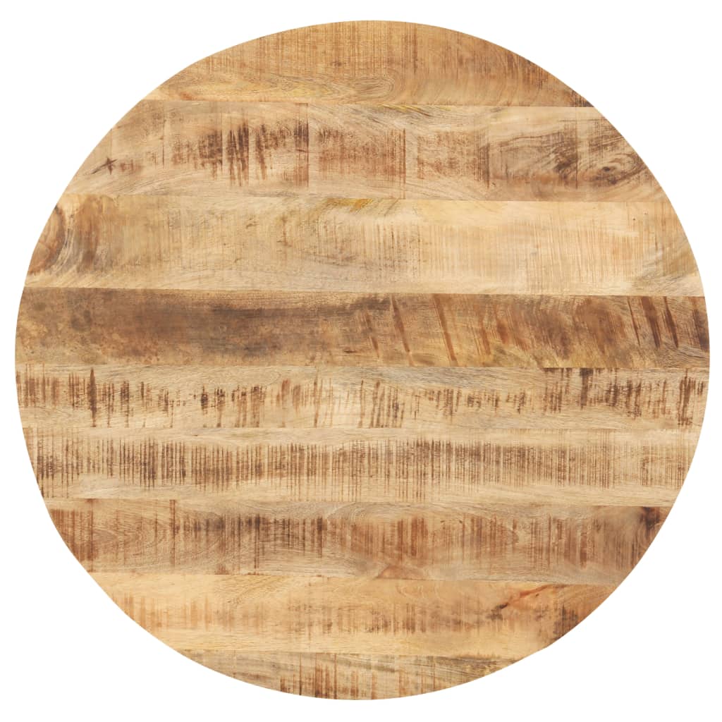 vidaXL Blat de masă, 50 cm, lemn masiv mango, rotund, 25-27 mm vidaXL