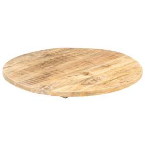 Stolní deska masivní mangovníkové dřevo kulatá 25–27 mm 50 cm - obrázek 4
