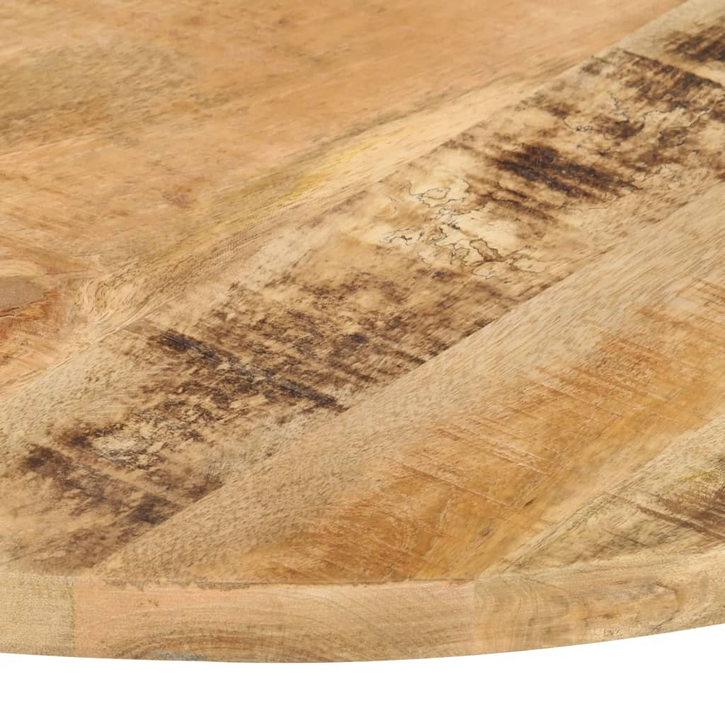 Tafelblad rond 25-27 mm 60 cm massief mangohout