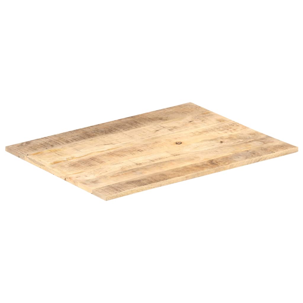 Stolní deska masivní mangovníkové dřevo 15–16 mm 70 x 60 cm