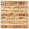 vidaXL lauaplaat tugevast mangopuidust 15&ndash;16 mm 70 x 70 cm