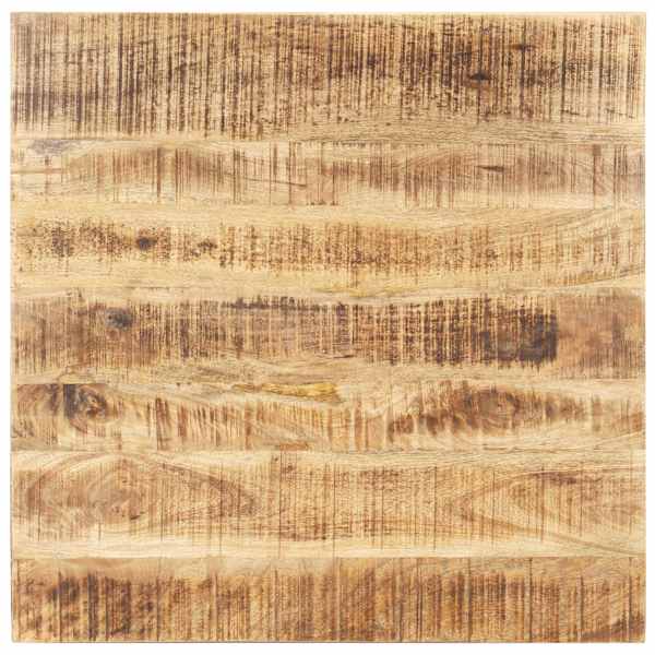 vidaXL lauaplaat tugevast mangopuidust 15&ndash;16 mm 70 x 70 cm